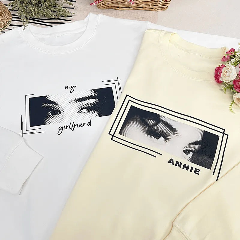 Custom Eyes T-Shirt – Personalised Eye Artwork Tee