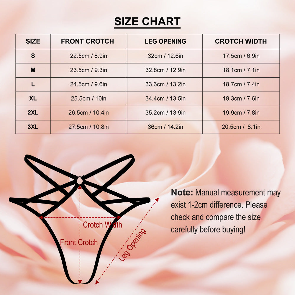 Custom Face Thong Underwear – Cheeky Gift for Him | Funny Valentine & Anniversary Lingerie