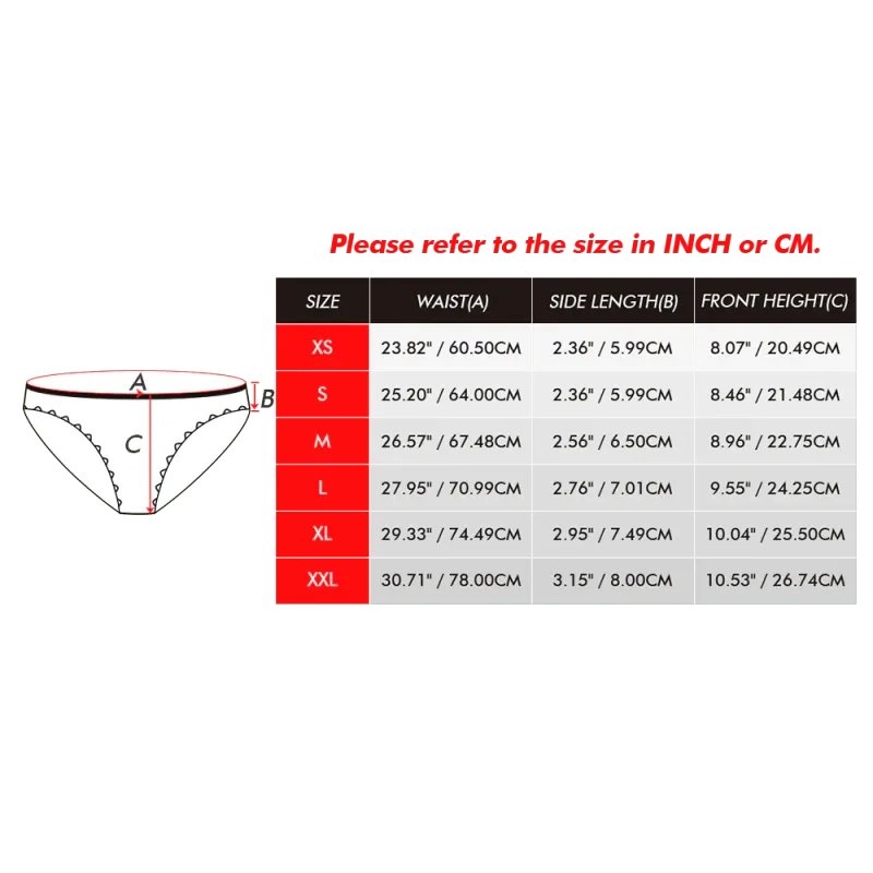 Custom Face Thong – Upload Any Photo