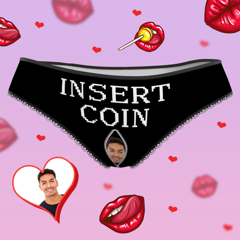 Custom Face Panties INSERT COIN – Upload Your Image