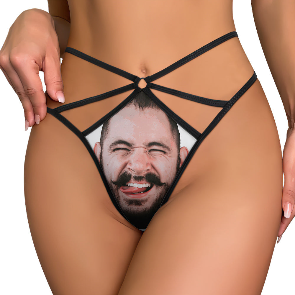 Custom Face Thong Underwear – Cheeky Gift for Him | Funny Valentine & Anniversary Lingerie