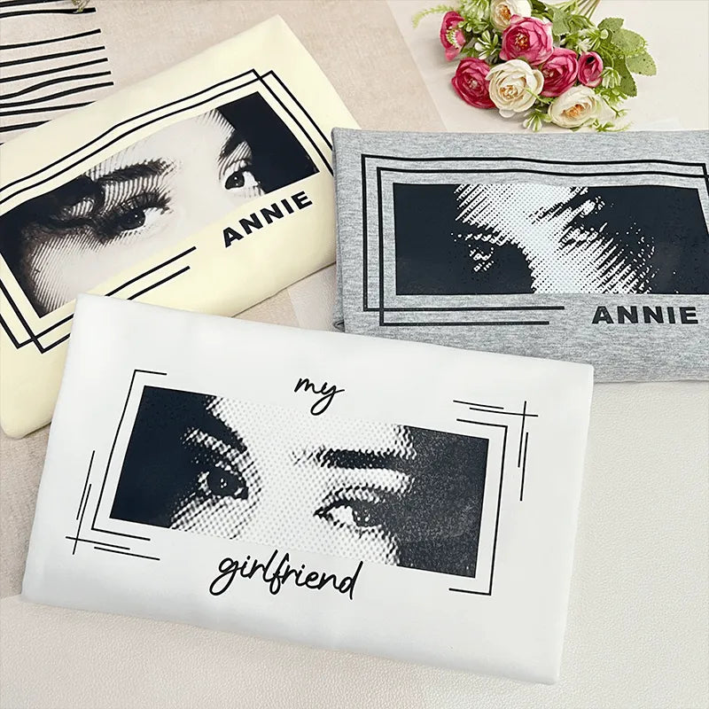 Custom Eyes T-Shirt – Personalised Eye Artwork Tee