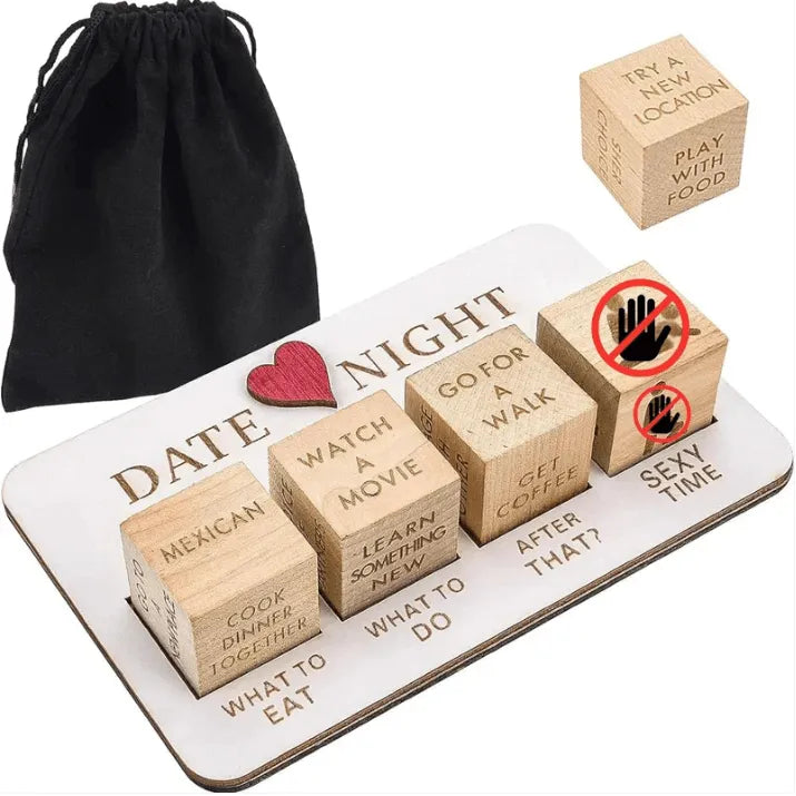 Couples Date Night Dice Set – Fun Couples Gift for Him & Her