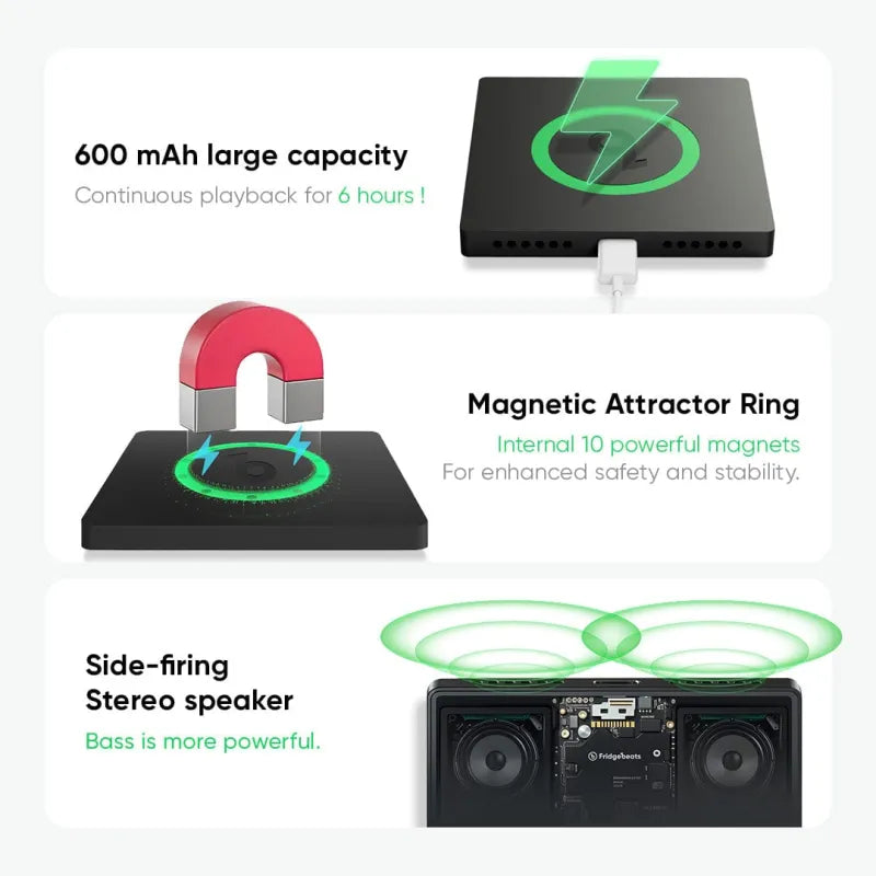 Custom Romantic Singing Fridge Magnet | Album Cover with Music | Unique Gift for Couples