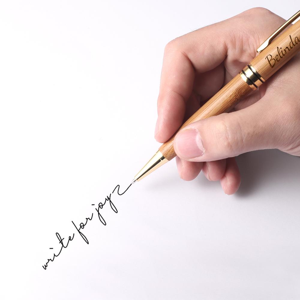 Personalised Engraved Pen & Wooden Gift Box Set | Luxury Keepsake Pen for Him or Her | Class of 2026