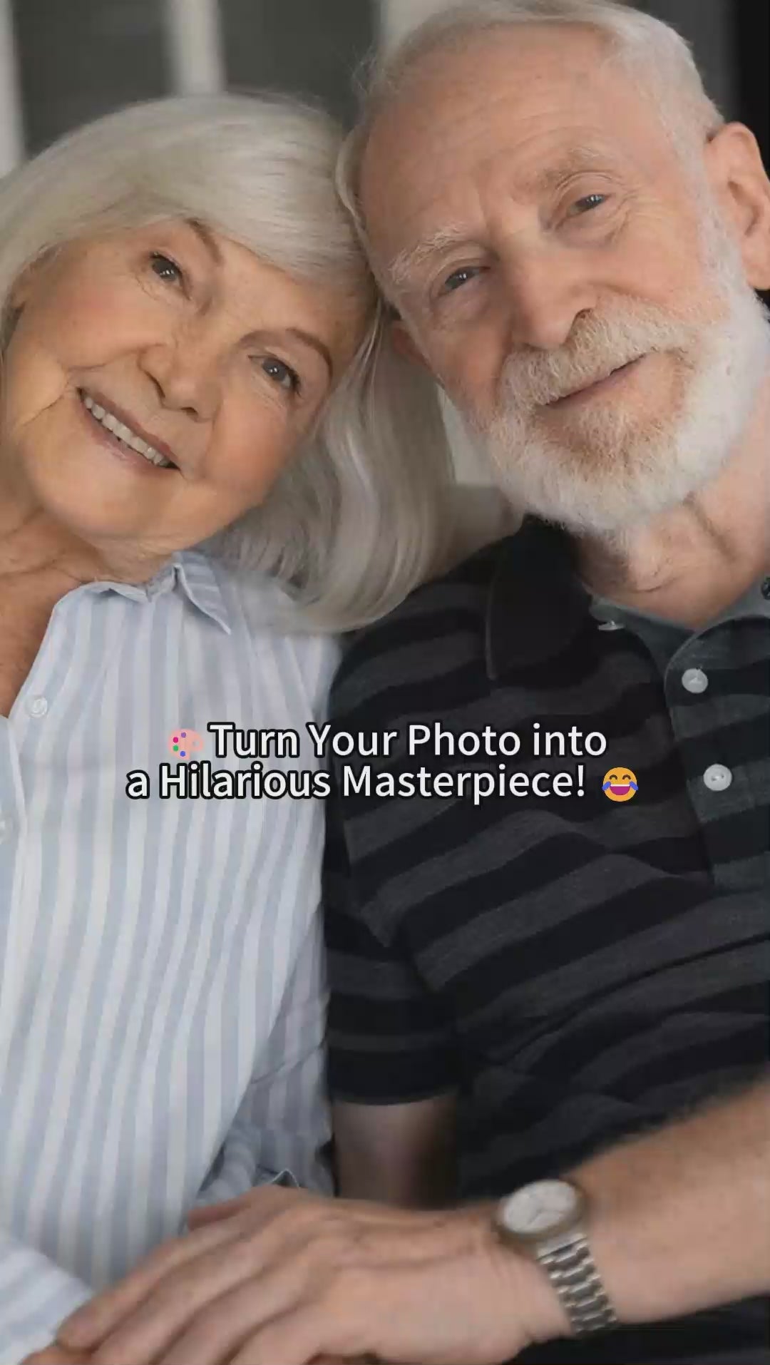 Personalised Exaggerated Caricature Photo Cartoon Portrait Frame Gift